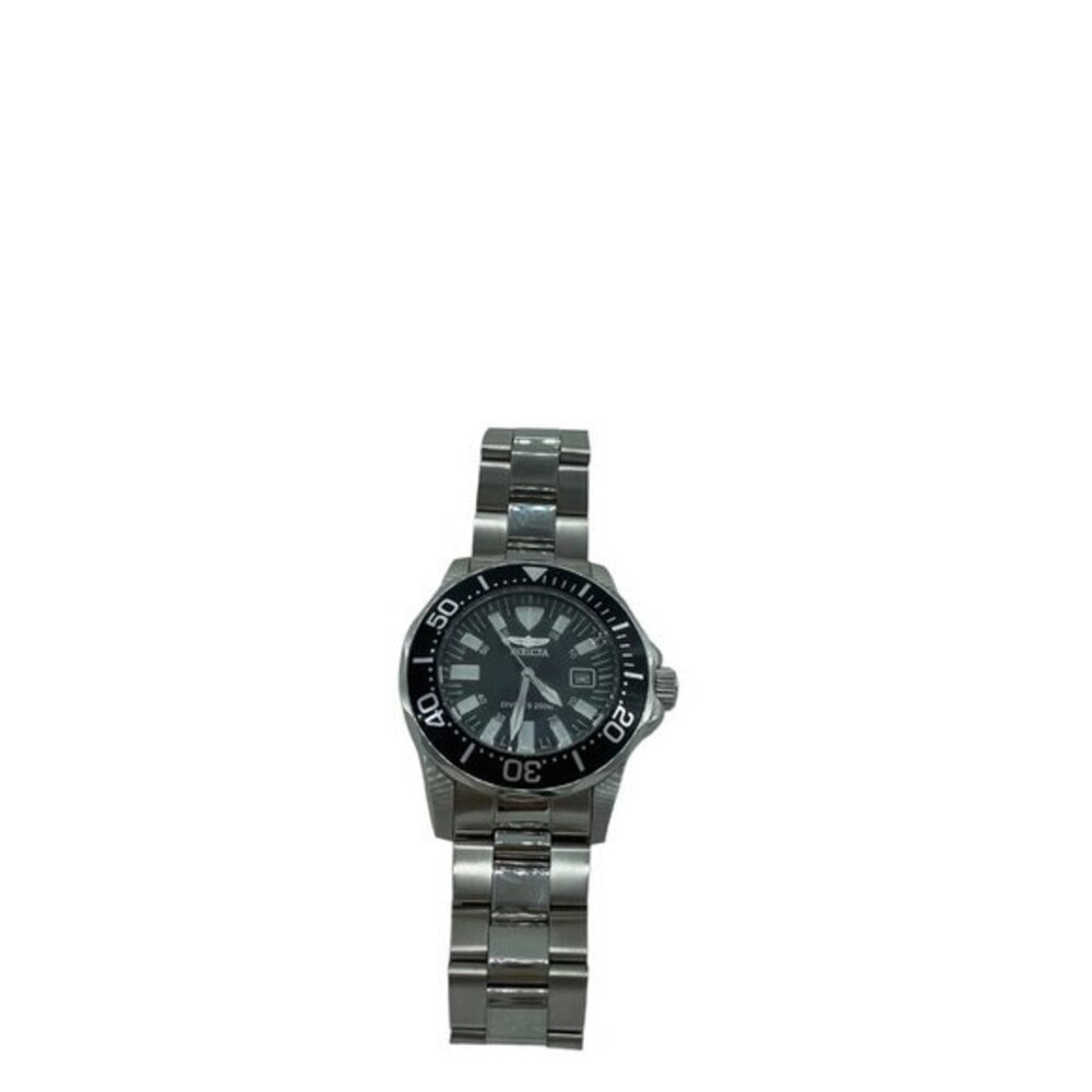 Invicta Model 15026  Mens Watch Stainless Steel‎ Black Dial 40mm Quartz